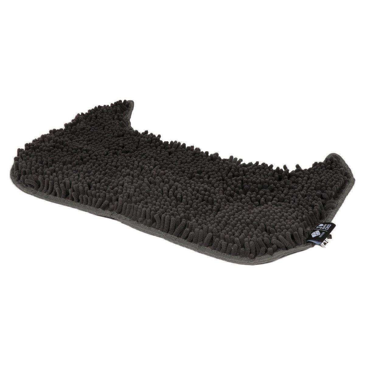 D&D Katzentoilette Katzentoiletten-Vorleger I Love Happy Cats "Daisy" schwarz