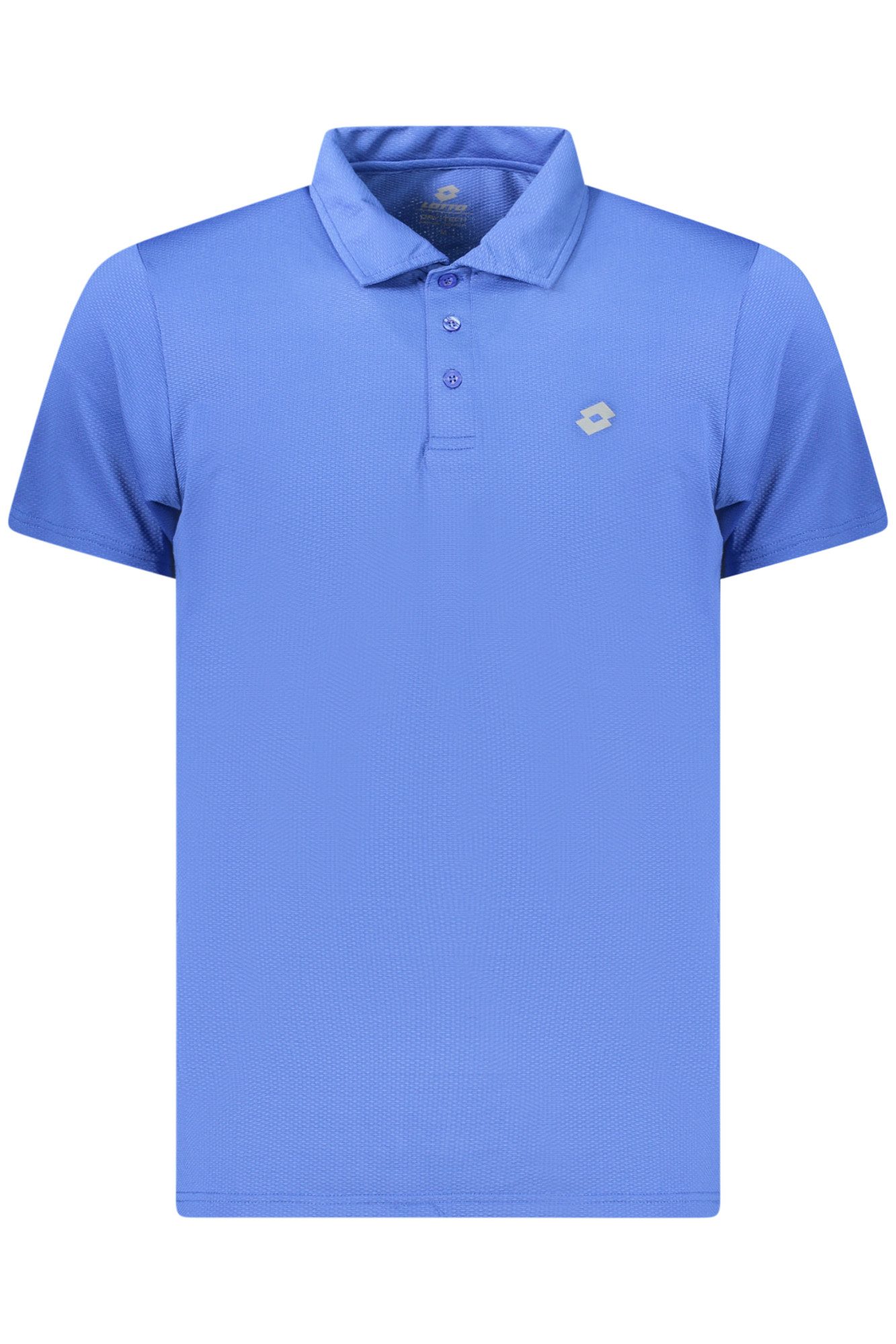 Lotto Poloshirt Herren Kurzarm-Poloshirt Blau mit Dry-Tech und