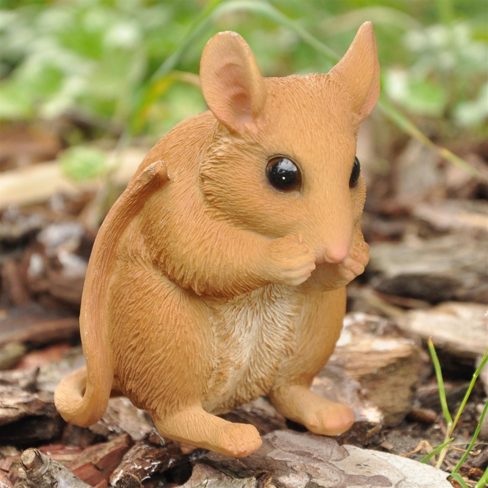 Gartenfigur Dekofigur Gartenfigur Maus