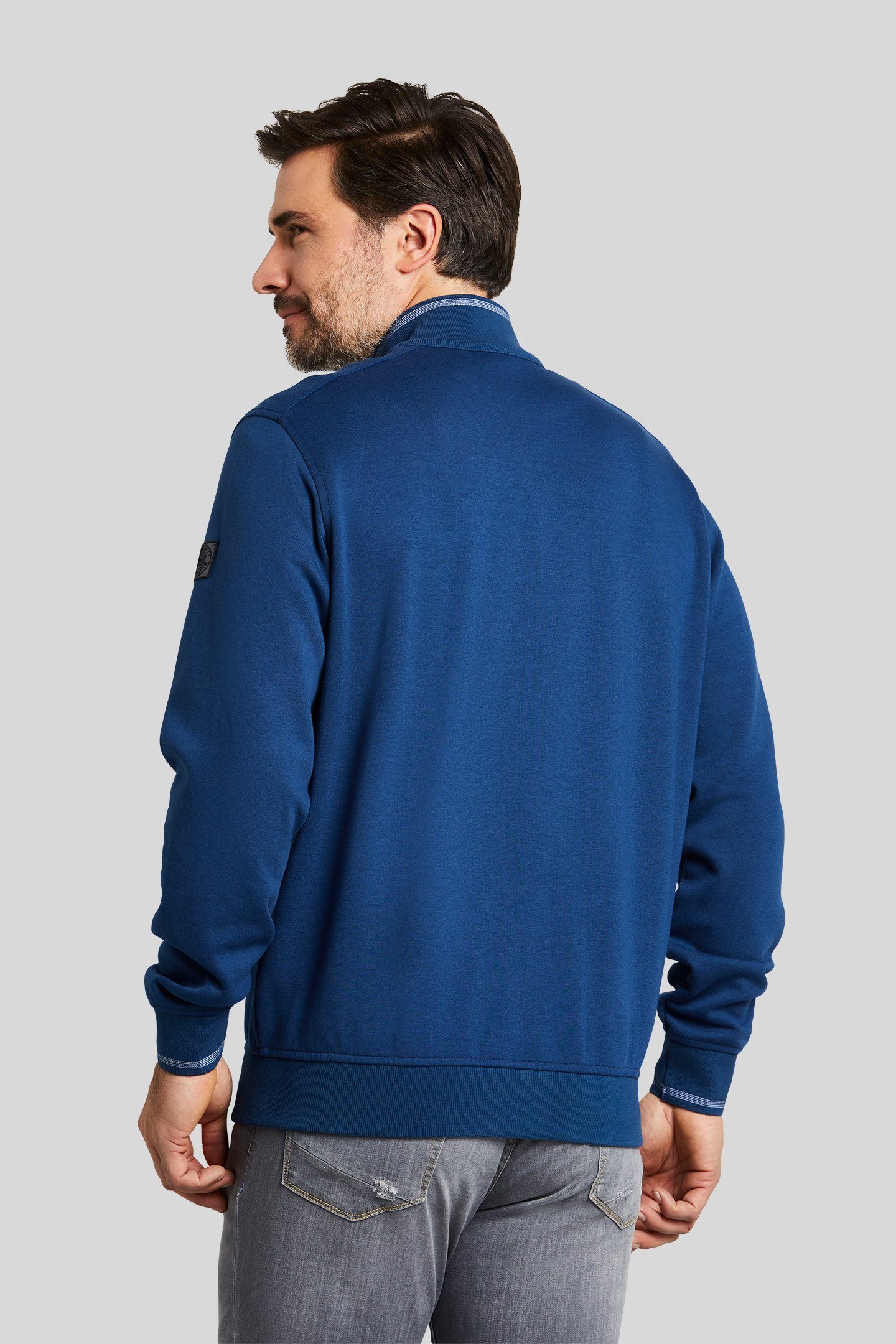 im Design klassischen bugatti (370) Marine Sweater