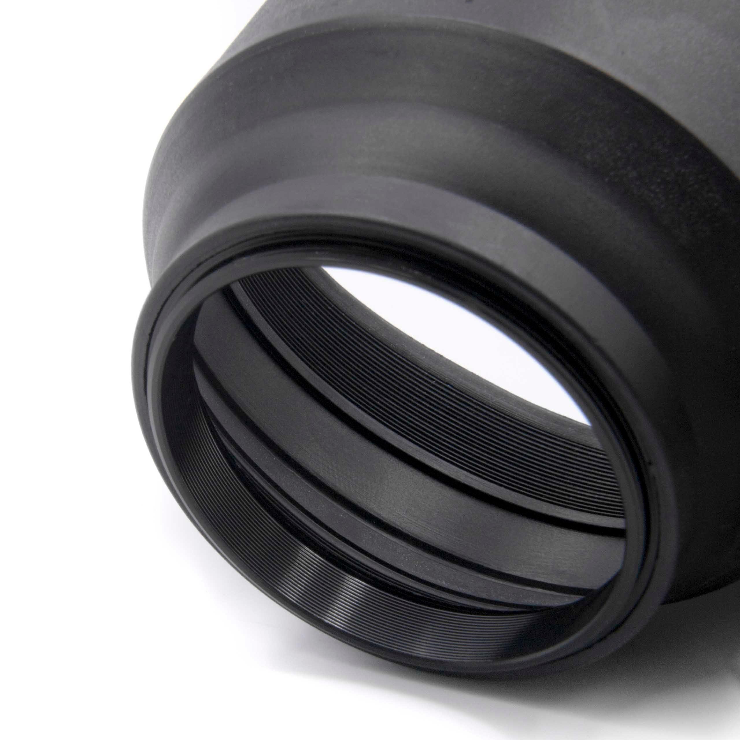 vhbw 9-18 für passend Lens 4.0-5.6 mm Gegenlichtblende mm Cap 15 ED Body Olympus (EZ-M918),
