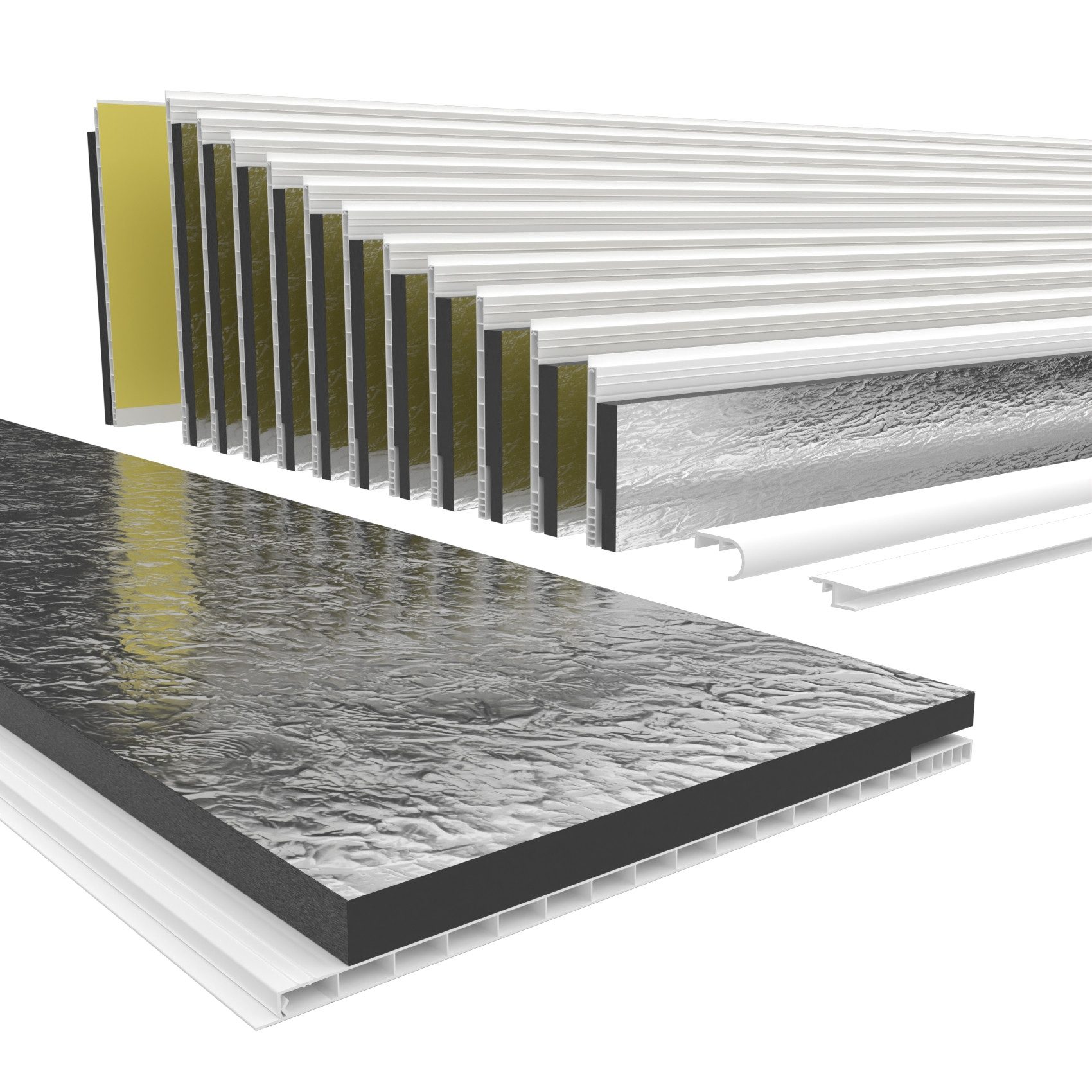 Hexim Rollladenkastendämmung, (Rollladenkastendämmung PVC Revisionsklappe m günstig online kaufen
