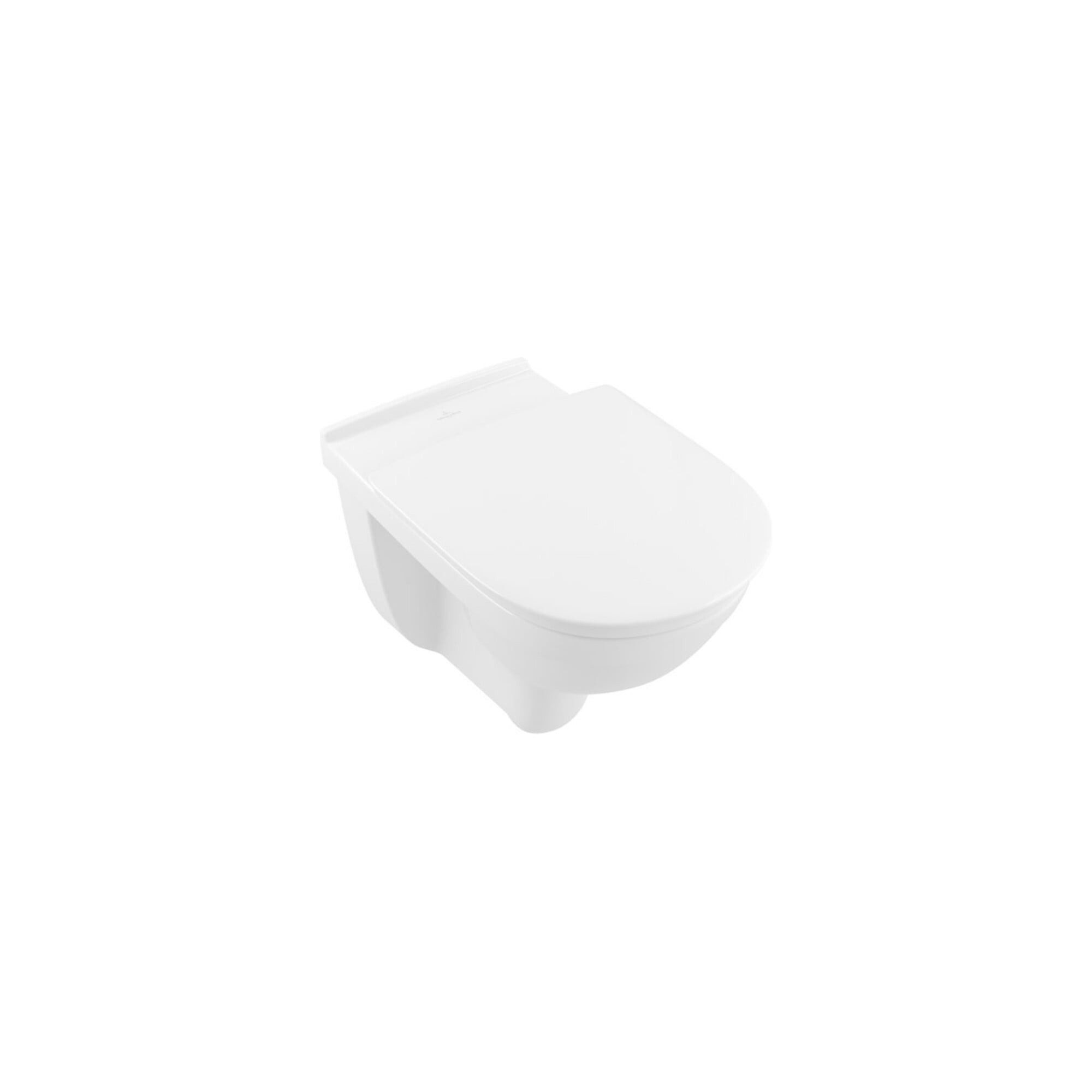 Villeroy & Boch Tiefspül-WC V&B Wand-WC, Tiefspüler VICARE 36x59,5cm, D-Flush, Abg. waag., we C+