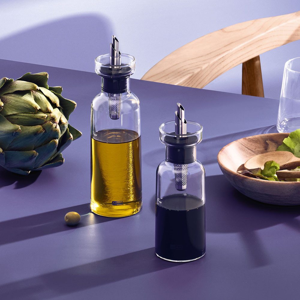 AdHoc Ölspender und Essigspender im Set AromaPour, (2-tlg), der 4in1 Genussexperte für Öl und Essig 300ml