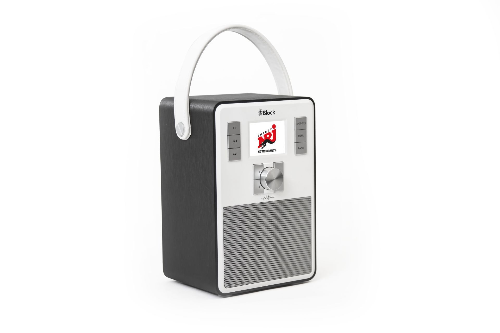Block Block eMotion Radio mit DAB+, Internetradio, Spotify, Bluetooth, Griff Digitalradio (DAB)
