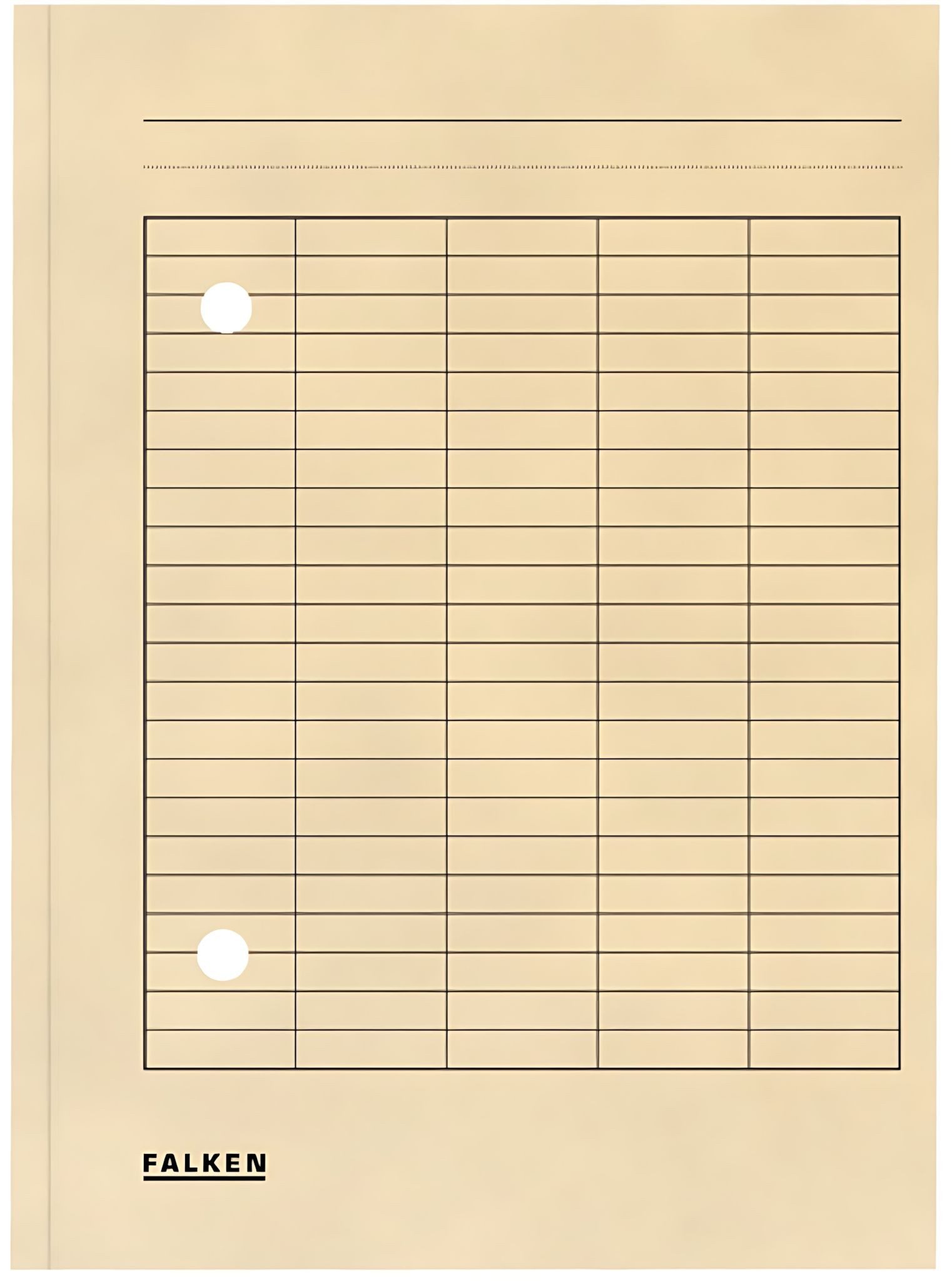 Falken Organisationsmappe Falken Falken Umlaufmappe - A4, chamois, Manilakarton 250 g/qm