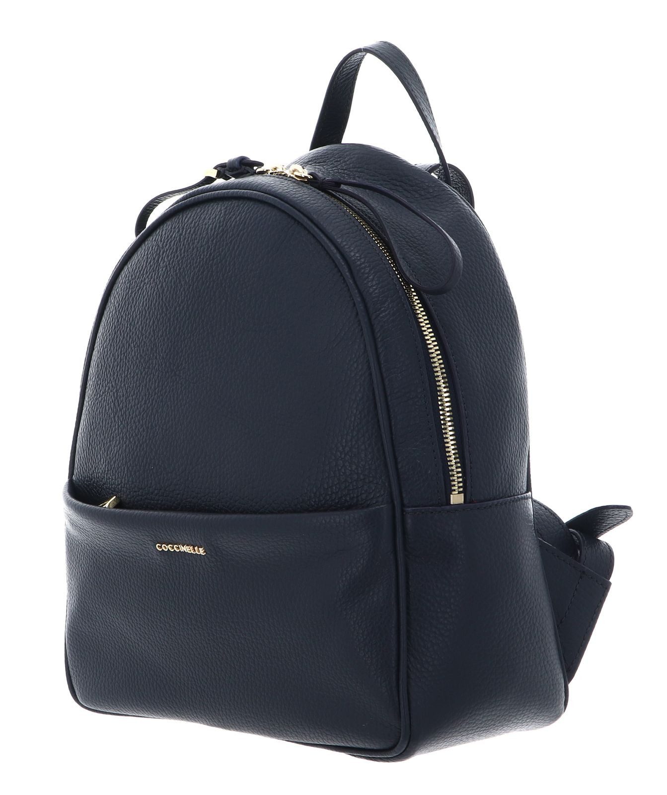 COCCINELLE Rucksack Backpack Grained Leather, aus echtem Rindsleder