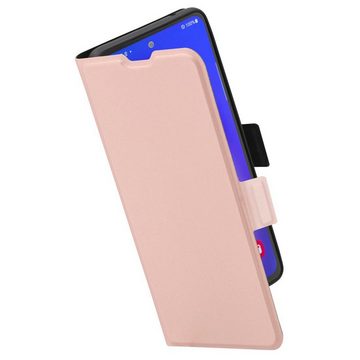 Hama Smartphone-Hülle Booklet für Samsung Galaxy A54 5G, Farbe Rosa, aufstellbar, klappbar, Mit Standfunktion und Einsteckfach