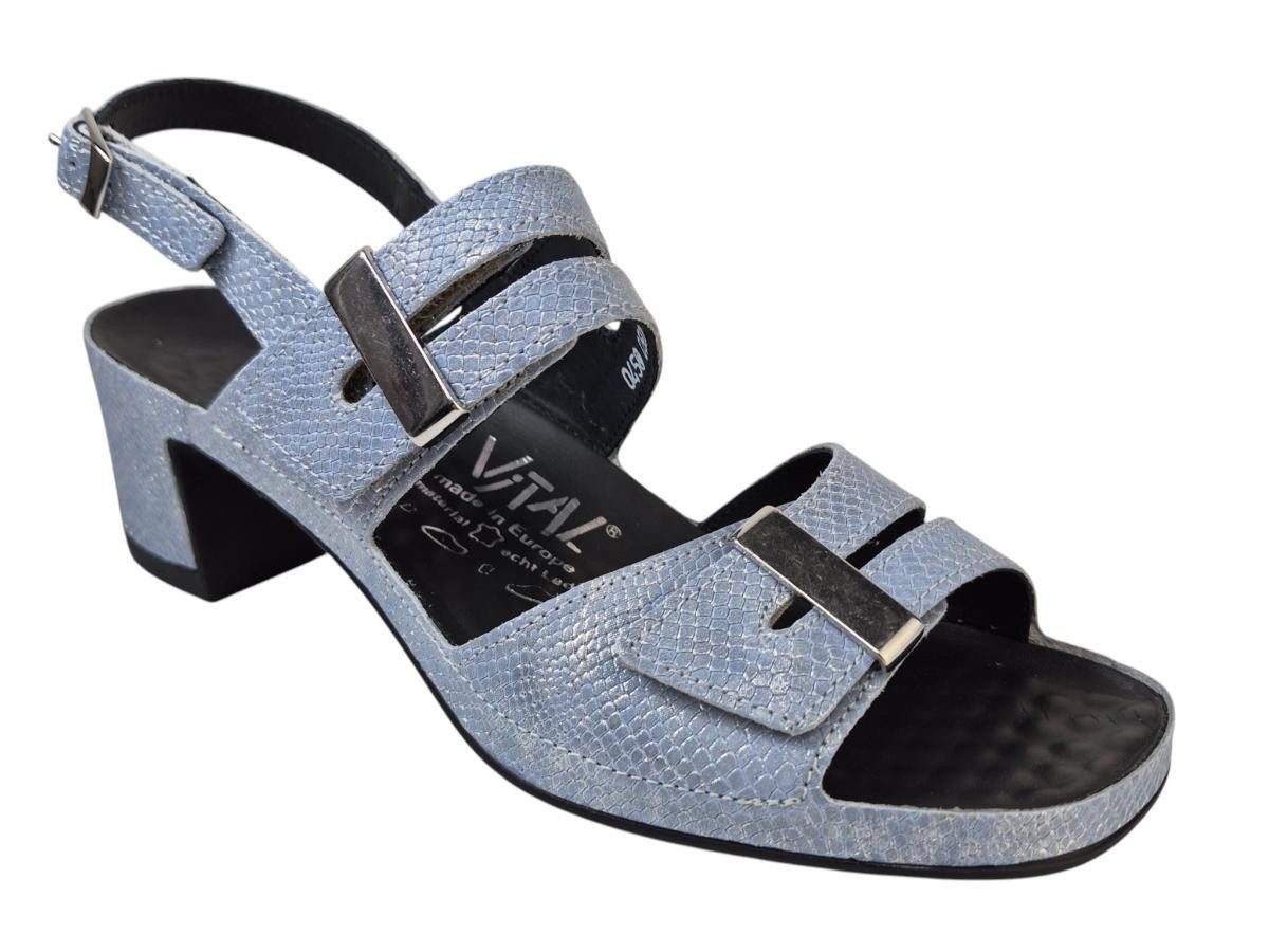Vital Joy Lederfutter aqua Sandale