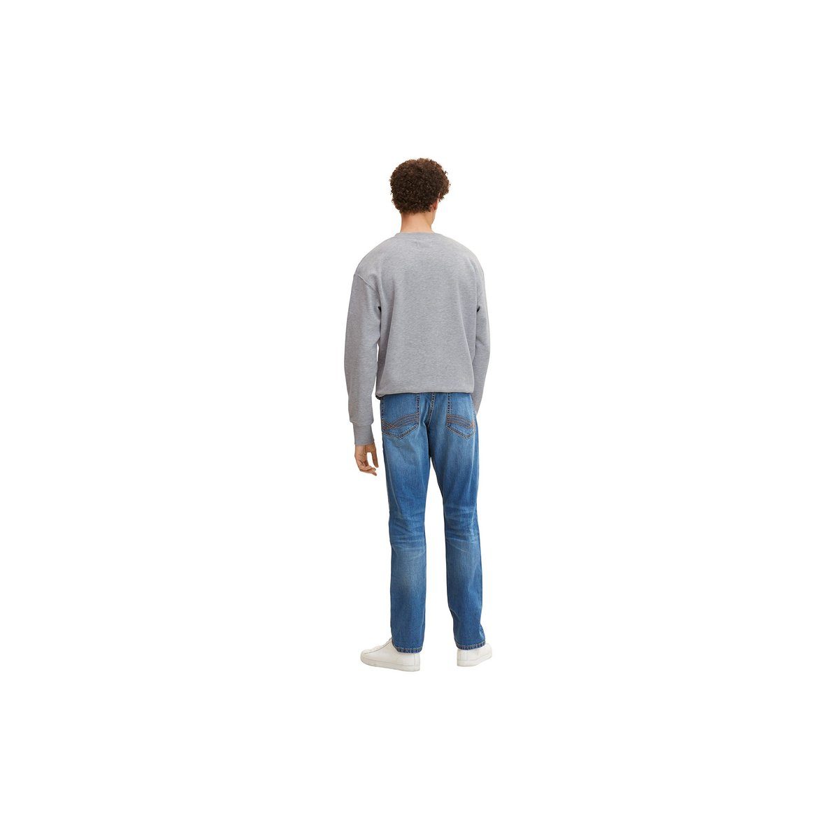5-Pocket-Jeans TOM (1-tlg) mittel-grau TAILOR