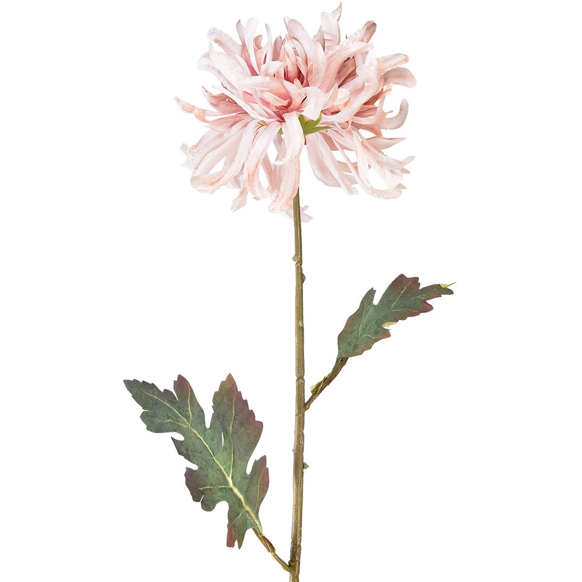 Kunstblume Künstliche Chrysanthemen Rosa Mauve 13cm Deko Blumen 2er Set