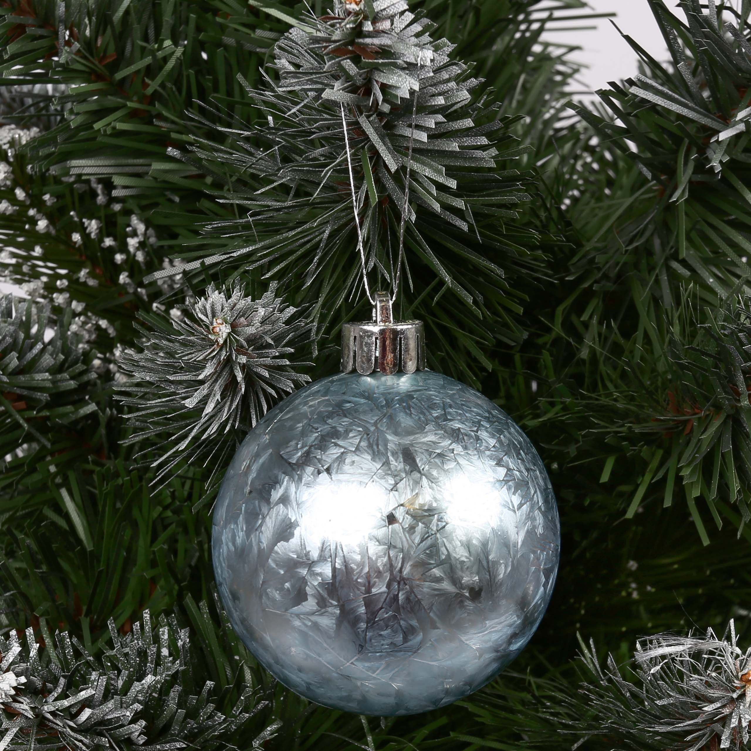 Kunststoff Weihnachtsbaumkugel 1 aus Christbaumkugeln Stück x Pack 7 cm, 16 Sarcia.eu