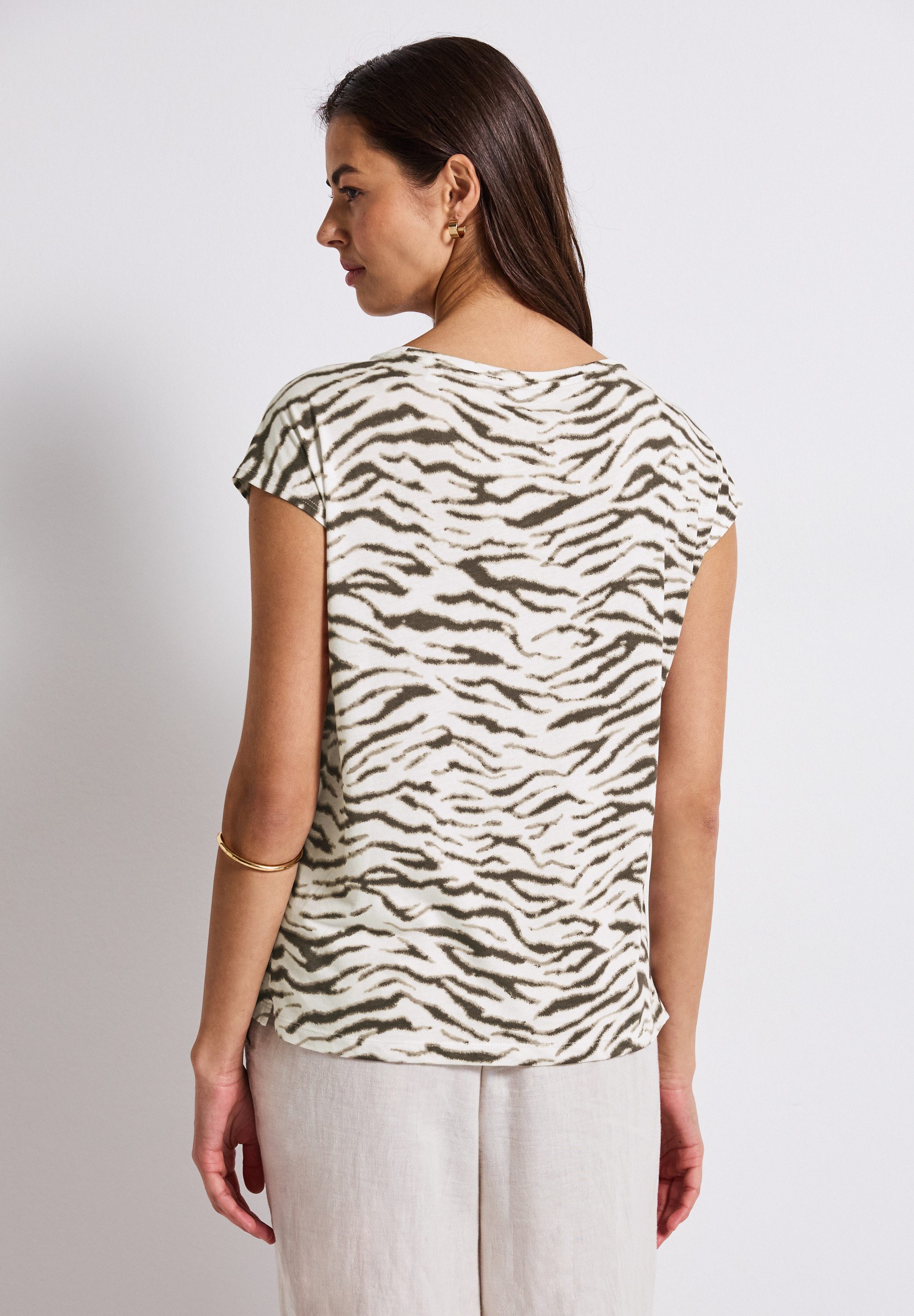 STREET ONE Print-Shirt aus Baumwolle mit günstig online kaufen