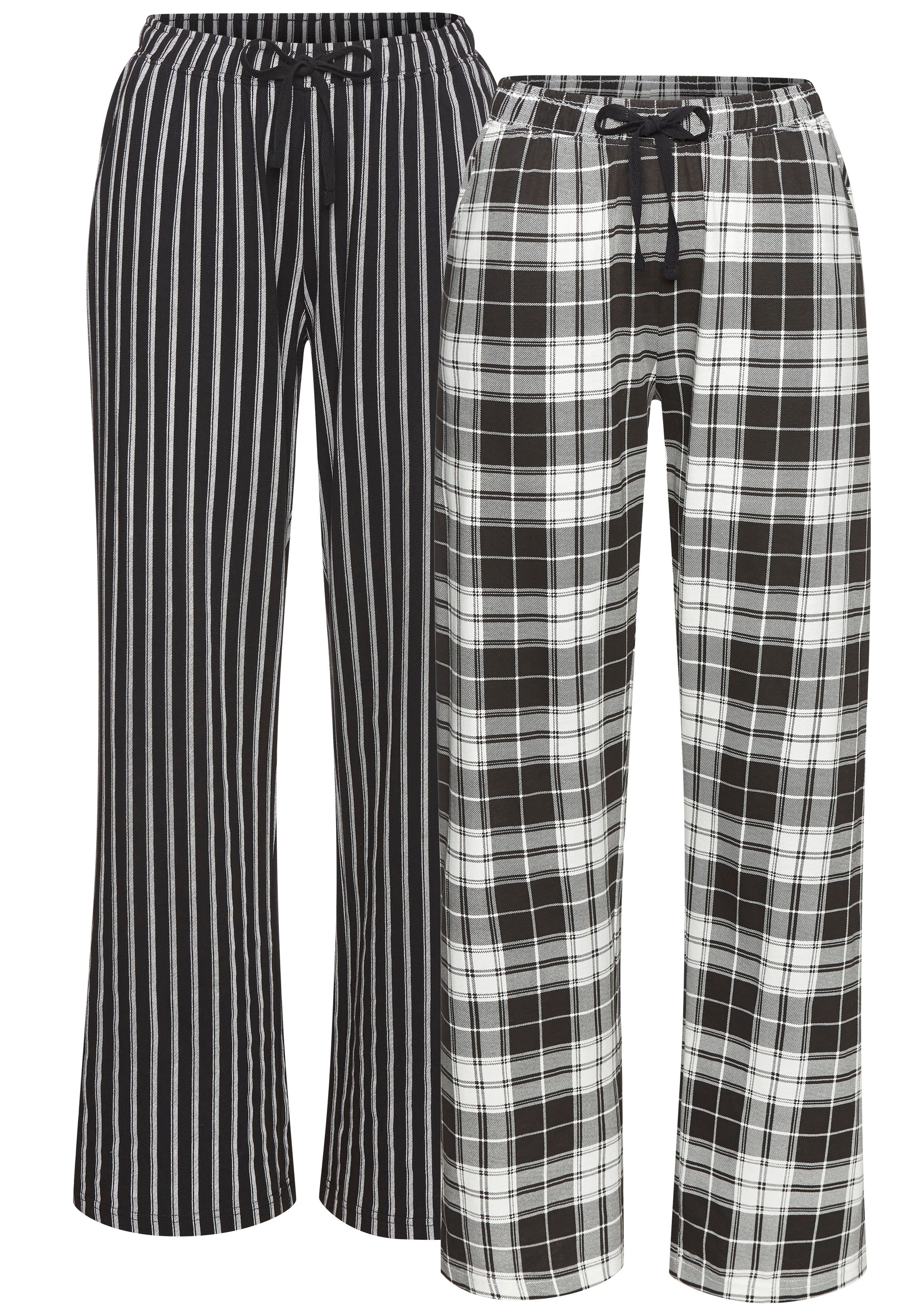 Vivance Dreams Pyjamahose (Packung, 2-teilig) Mit günstig online kaufen