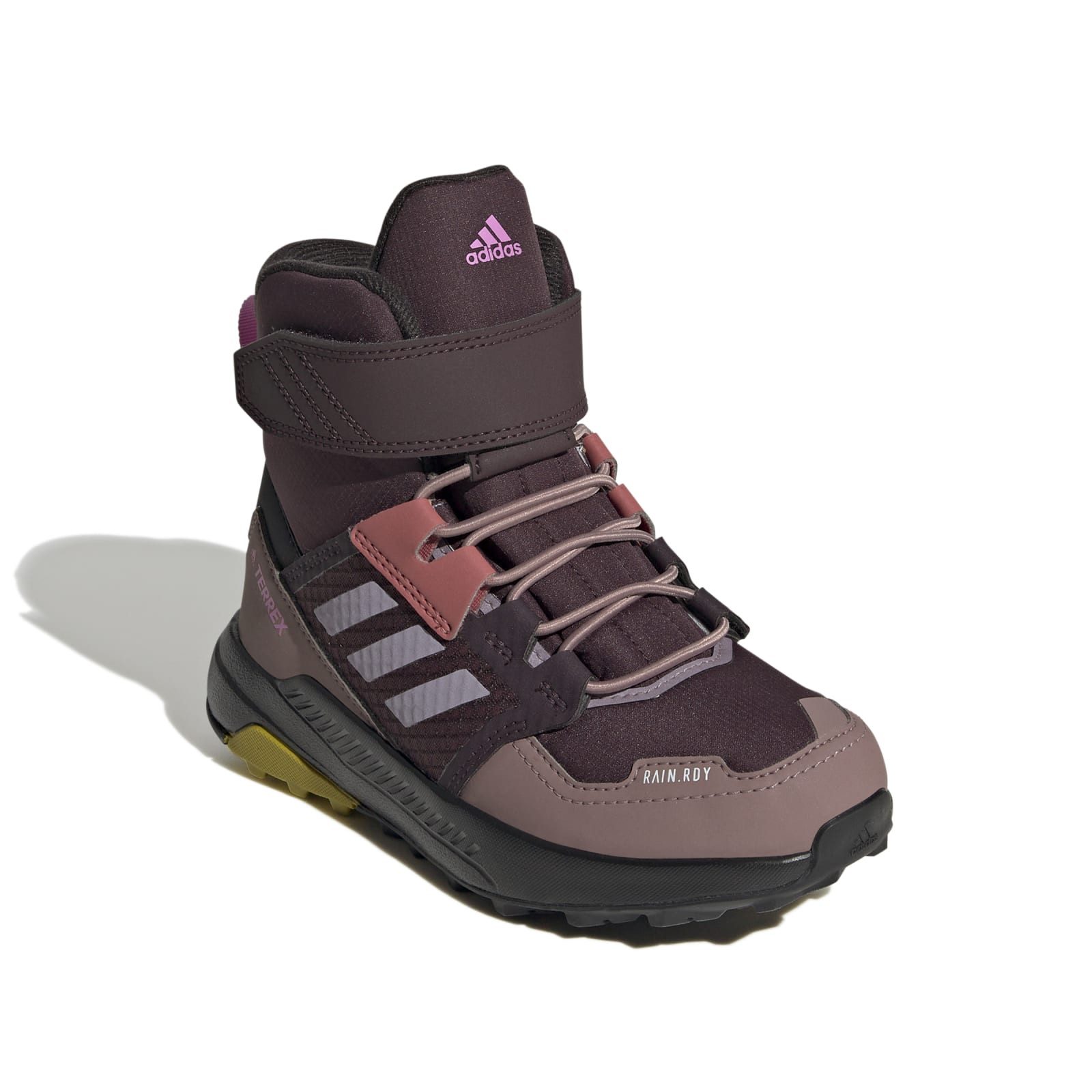 adidas Performance Terrex Trailmaker High COLD.RDY violett/dunkelrot Kinder Wanderschuh