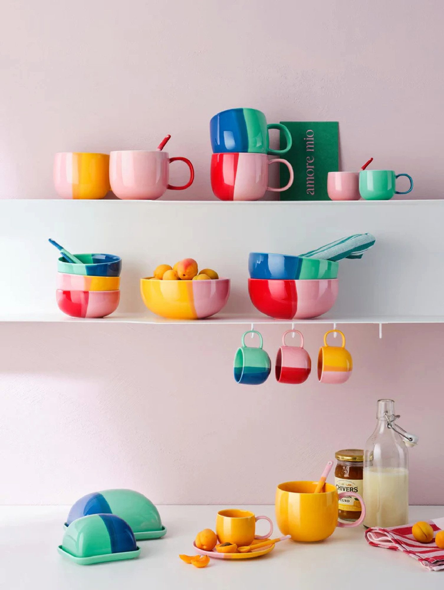 ASA SELECTION Butterdose ASA Selection joy Butterdose, strawberry smoothie, Porzellan