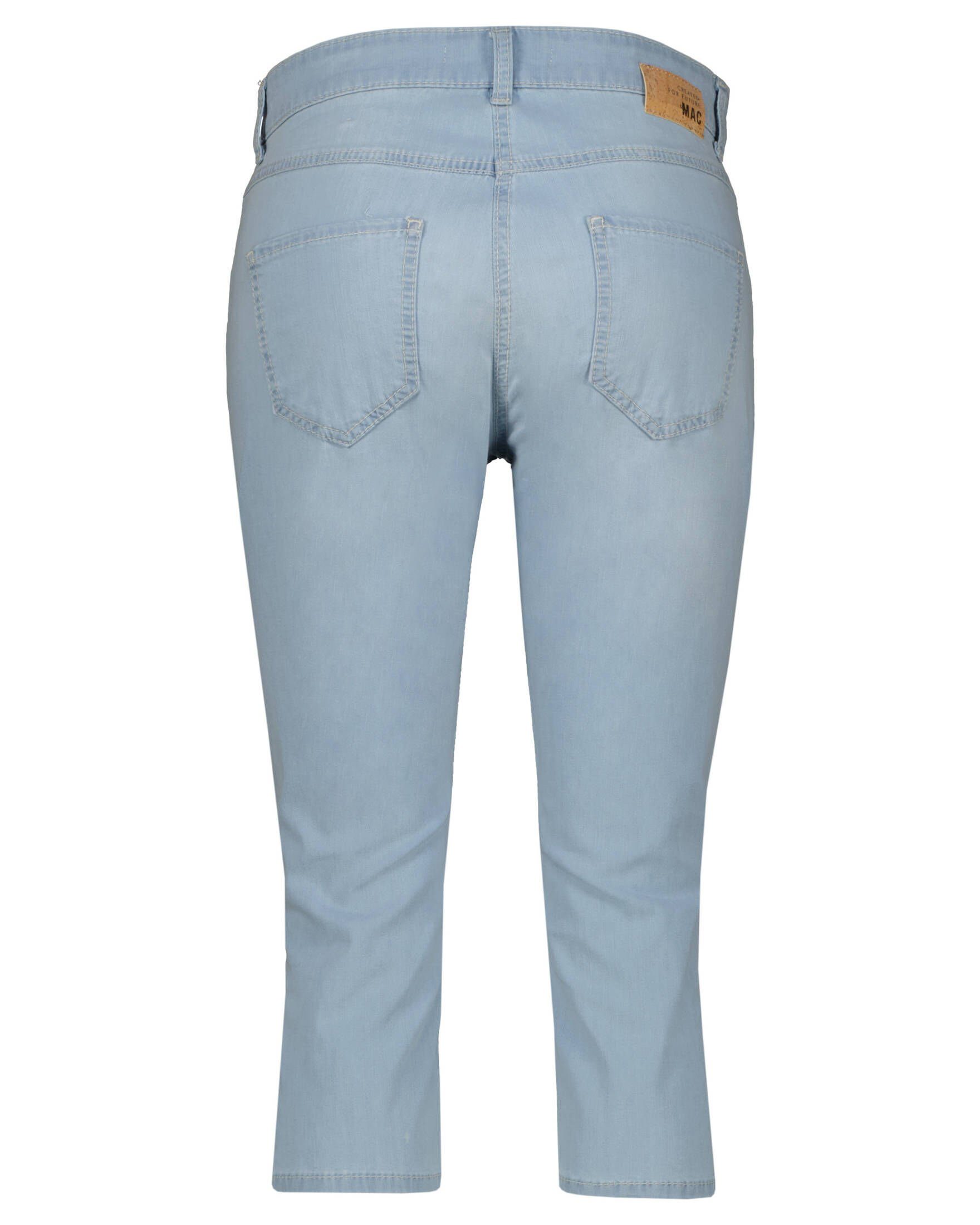 Capri-Jeans Slim-Fit (50) bleu (1-tlg) MAC Damen Culotte