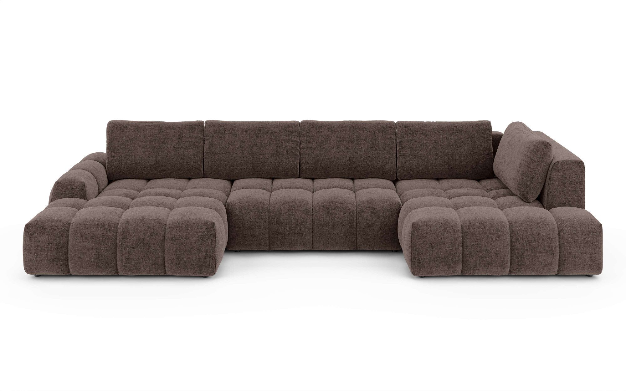 OTTO home Wohnlandschaft AZITA U-Form, Breite 363 cm - OTTO. Verlässliche Qualität., wahlweise als Schlafsofa mit Bettkasten, Bubble-Optik – Bild 2 von 5