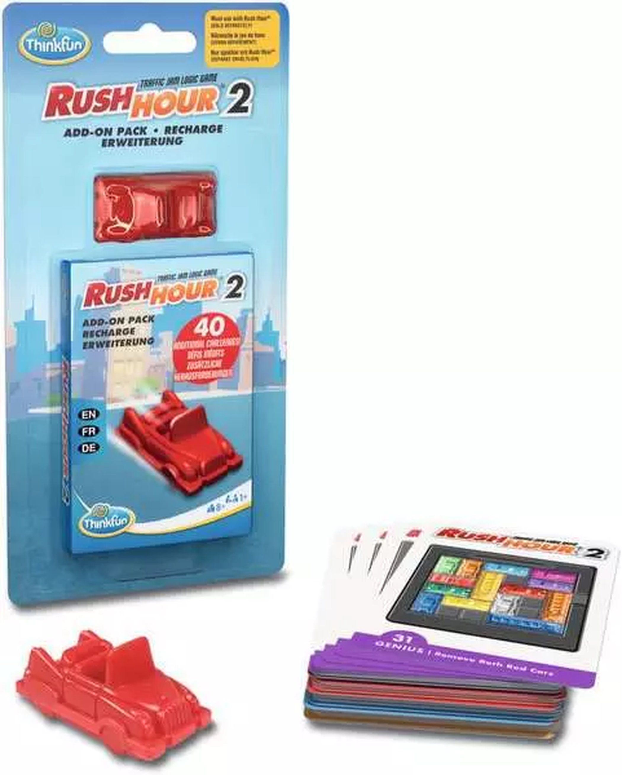 Ravensburger Spiel Rush Hour 2 Erweiterung: 40 Neue Aufgaben