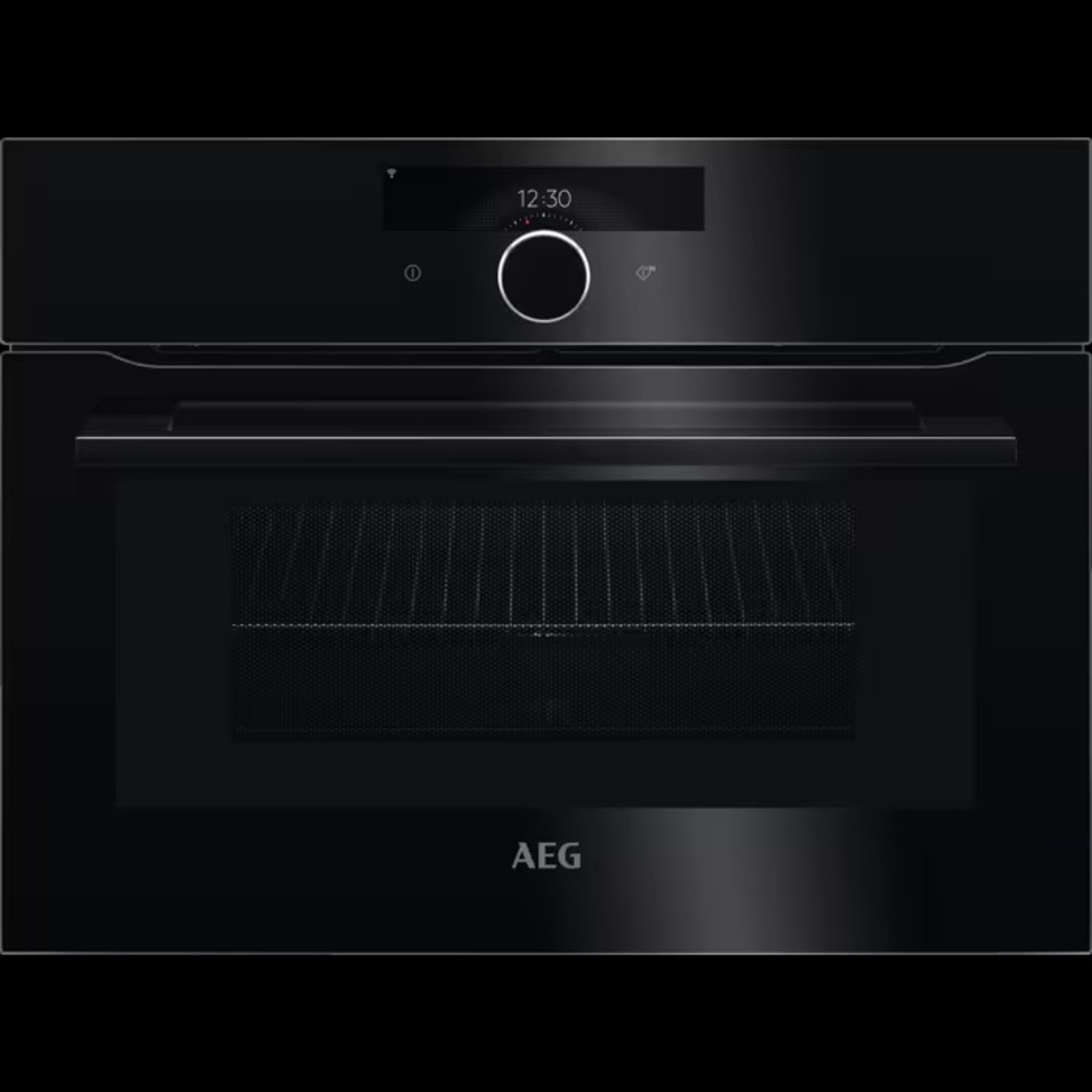 AEG Mikrowelle KMK968090B, 43 l, 20 Beheizungsarten, Türverglasung