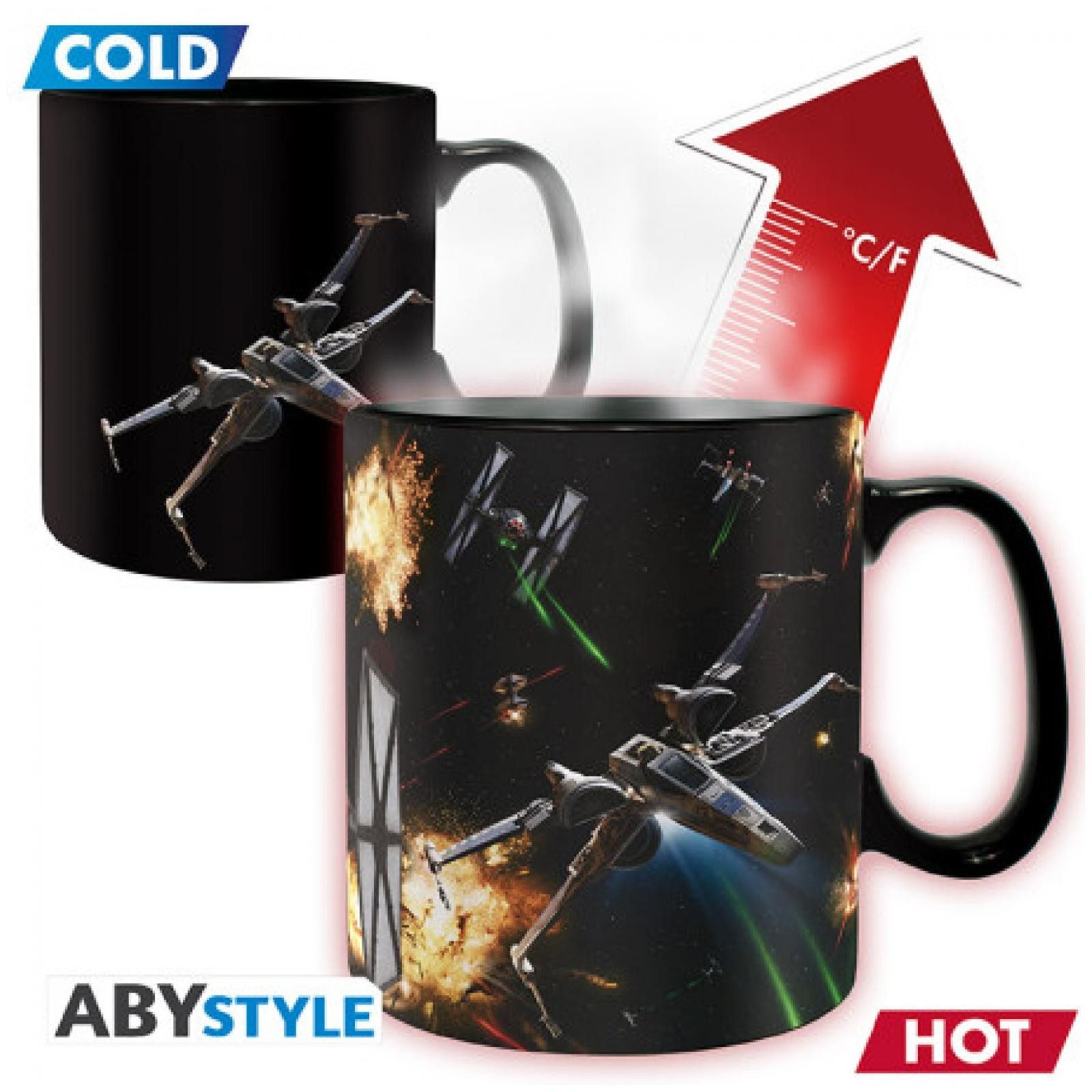 ABYstyle Tasse STAR WARS - Tasse Heat Change- 460ml- Space Battle