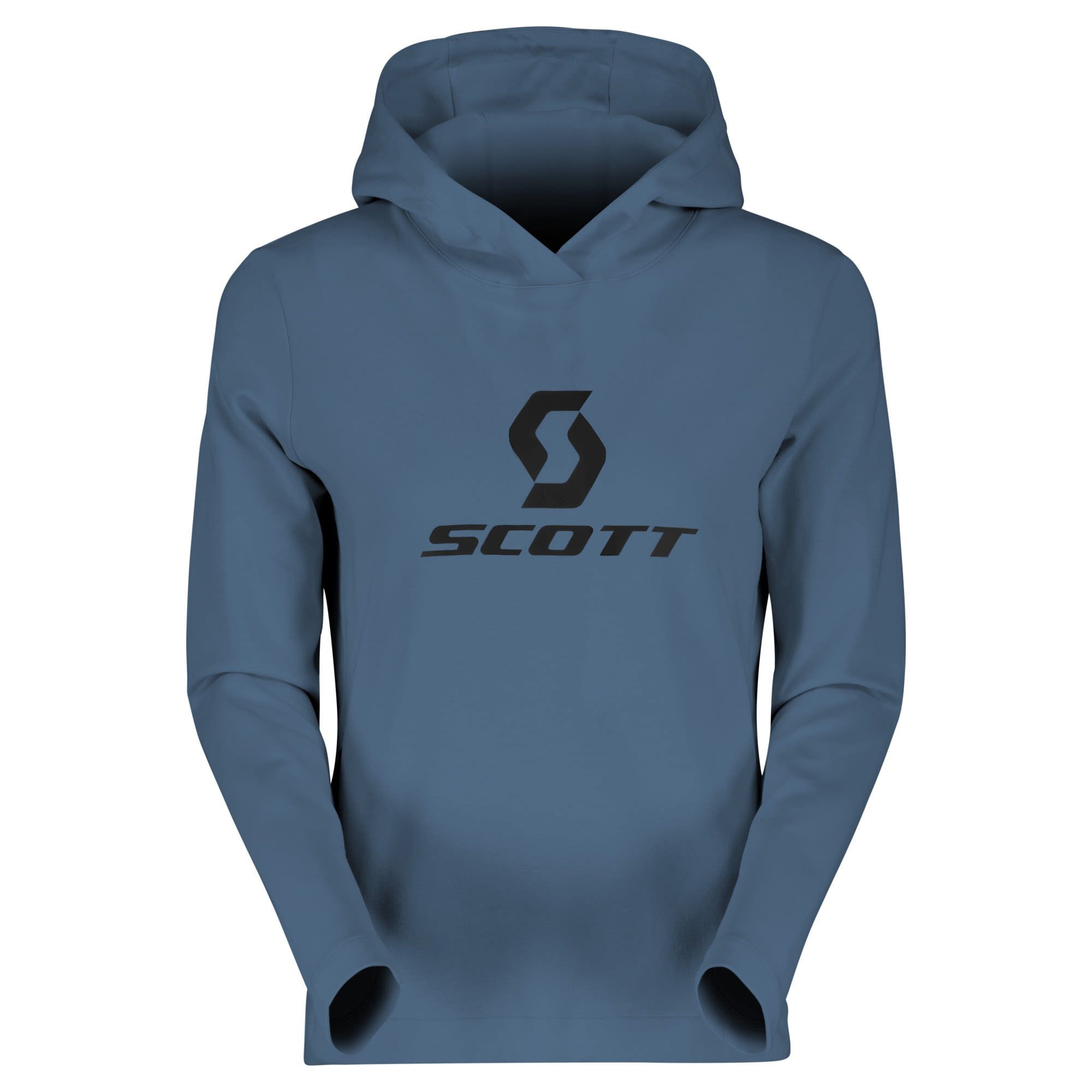 Scott Fleecepullover Scott W Defined Mid Pullover Hoody Damen Sweater Metal Blue