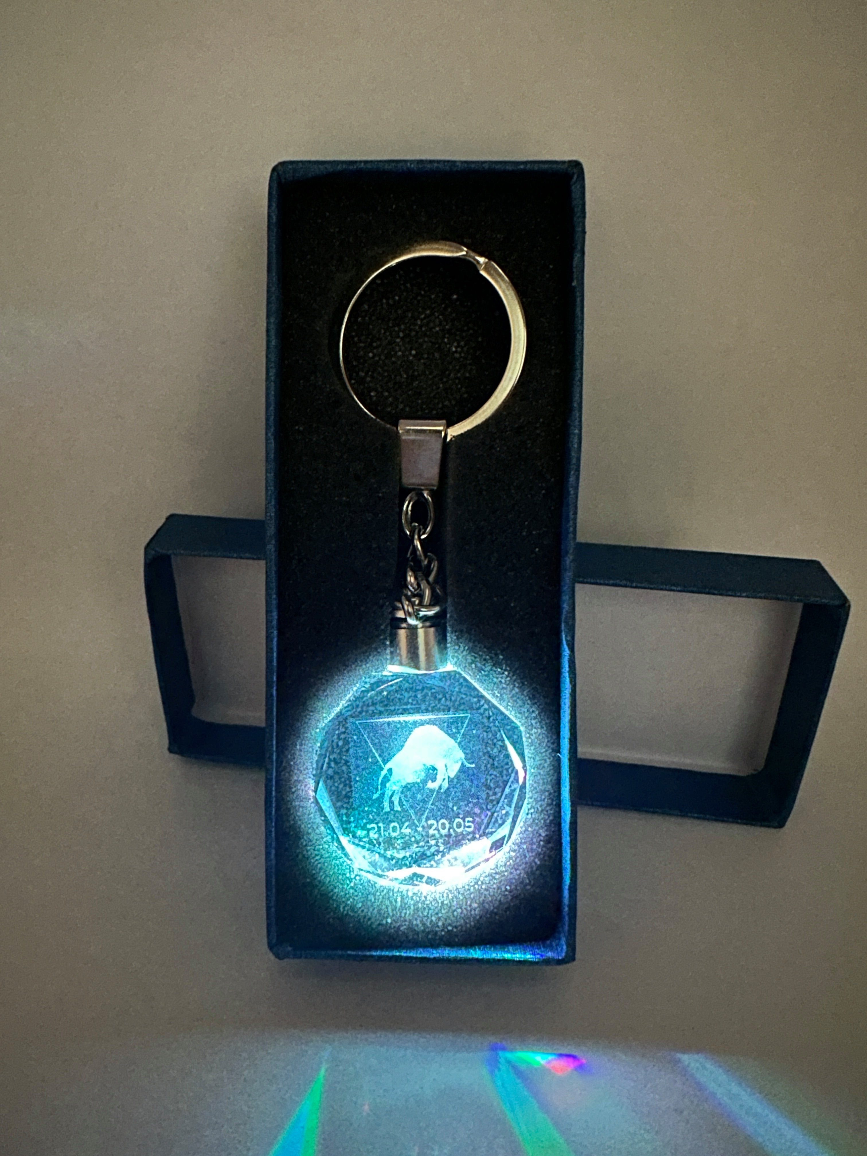 Stelby Schlüsselanhänger Stier Sternzeichen Schlüsselanhänger Multicolor mi günstig online kaufen