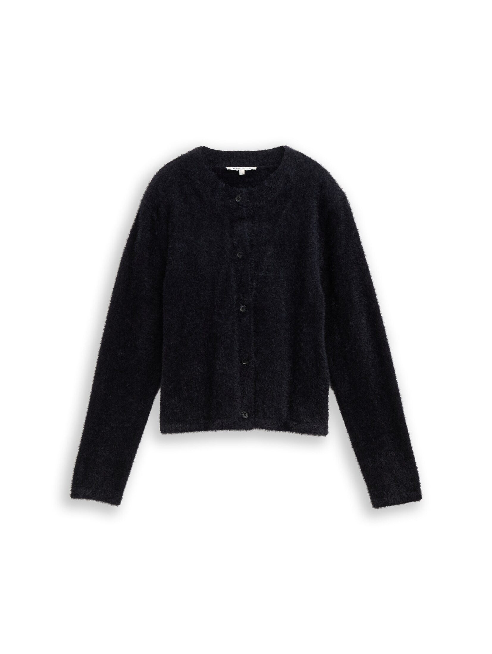 TOM TAILOR Denim Strickpullover Pullover & Strickjacken Cardigan aus Federg günstig online kaufen