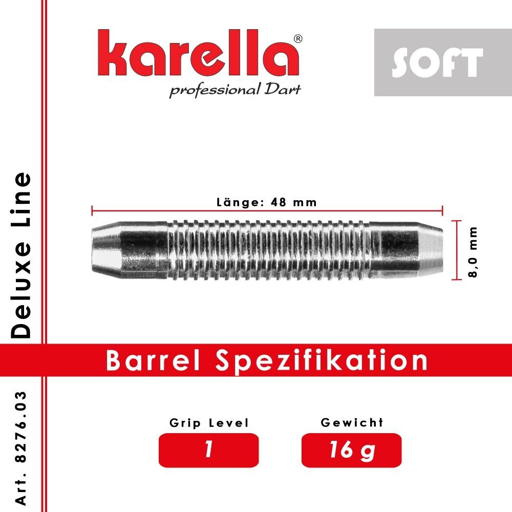 DLS-3 Softbarrel Deluxe Karella Softdarts