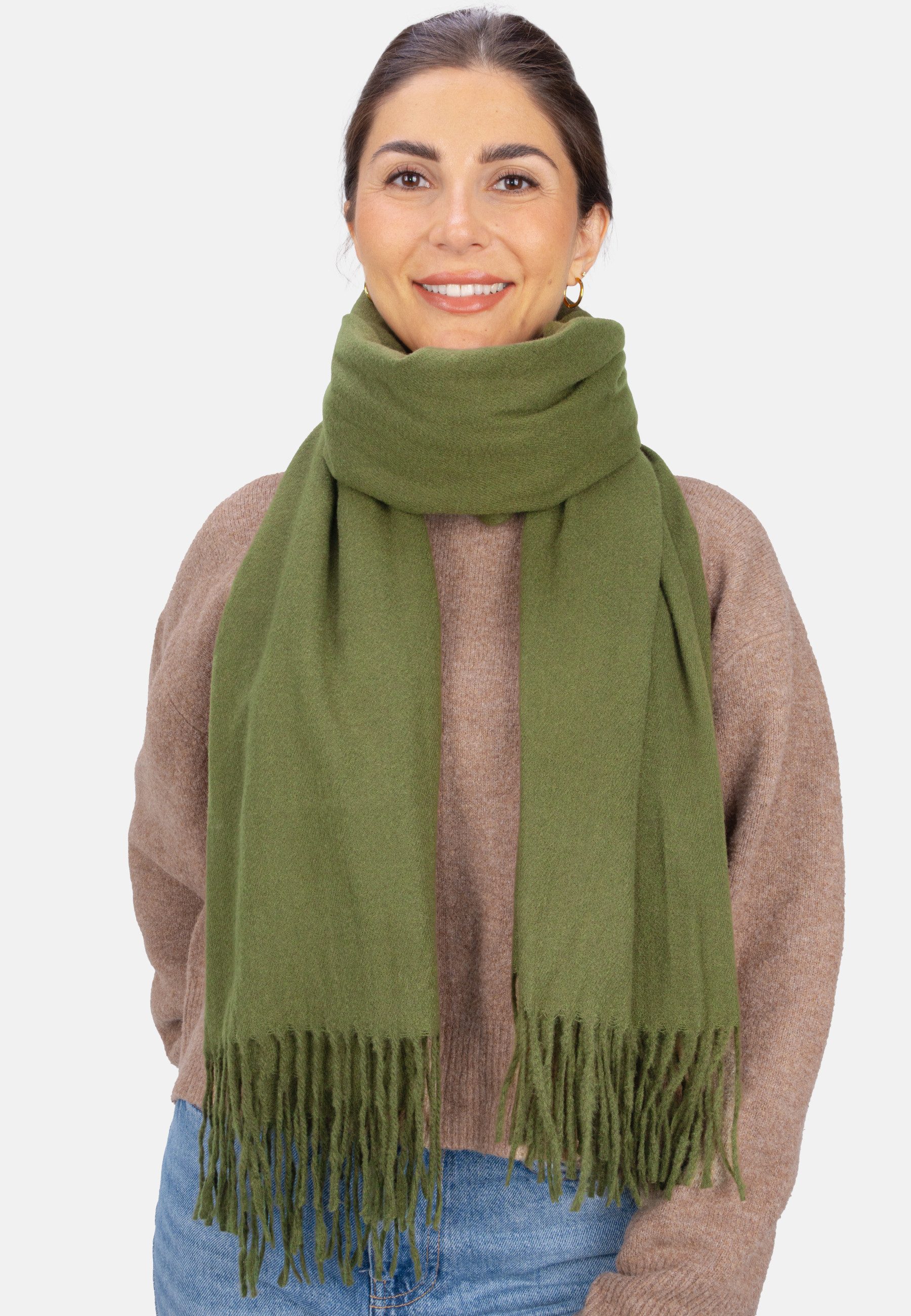 Seasons of April Schal Larissa, Weicher, leichter & kuscheliger Uni Schal a günstig online kaufen