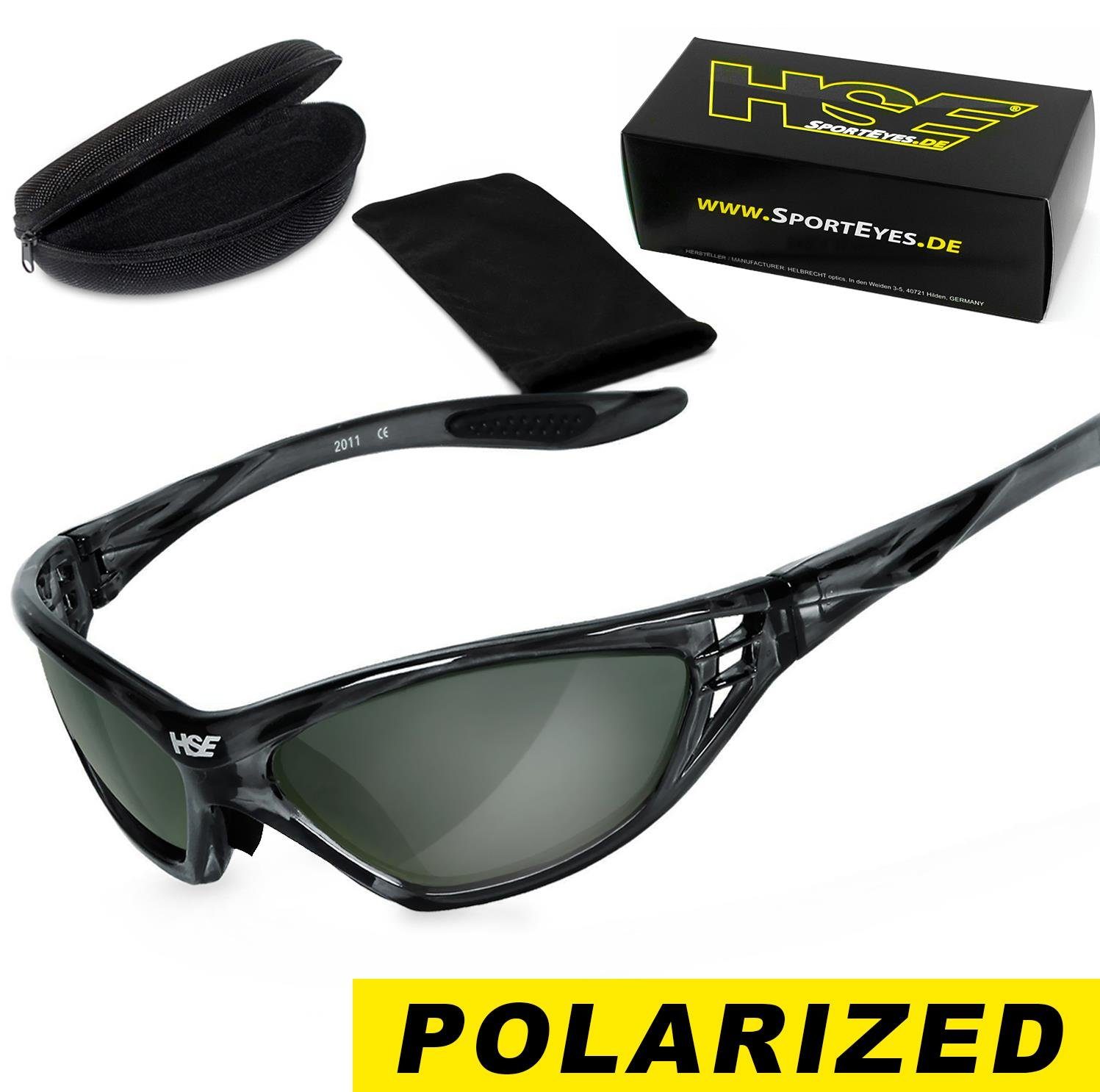 HSE - SportEyes Sportbrille SPEED MASTER 2 polarisierend, polarisierte Gläser