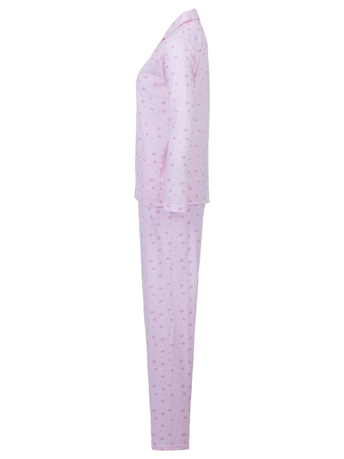 zeitlos Schlafanzug Pyjama Set Langarm - Schmetterling günstig online kaufen