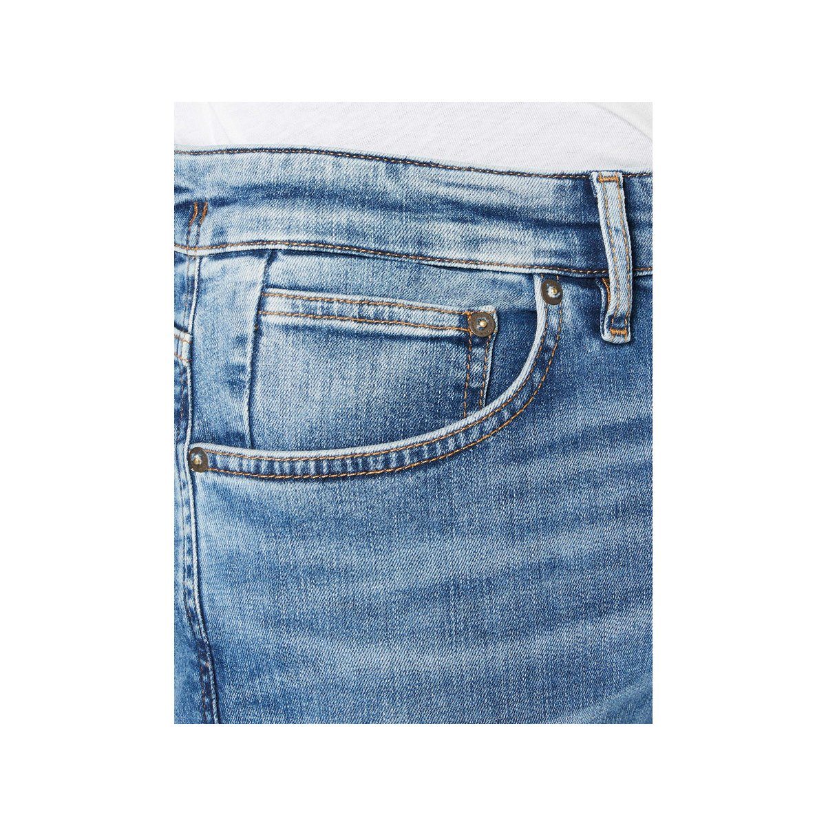 O'Polo Straight-Jeans regular (1-tlg) Marc blau