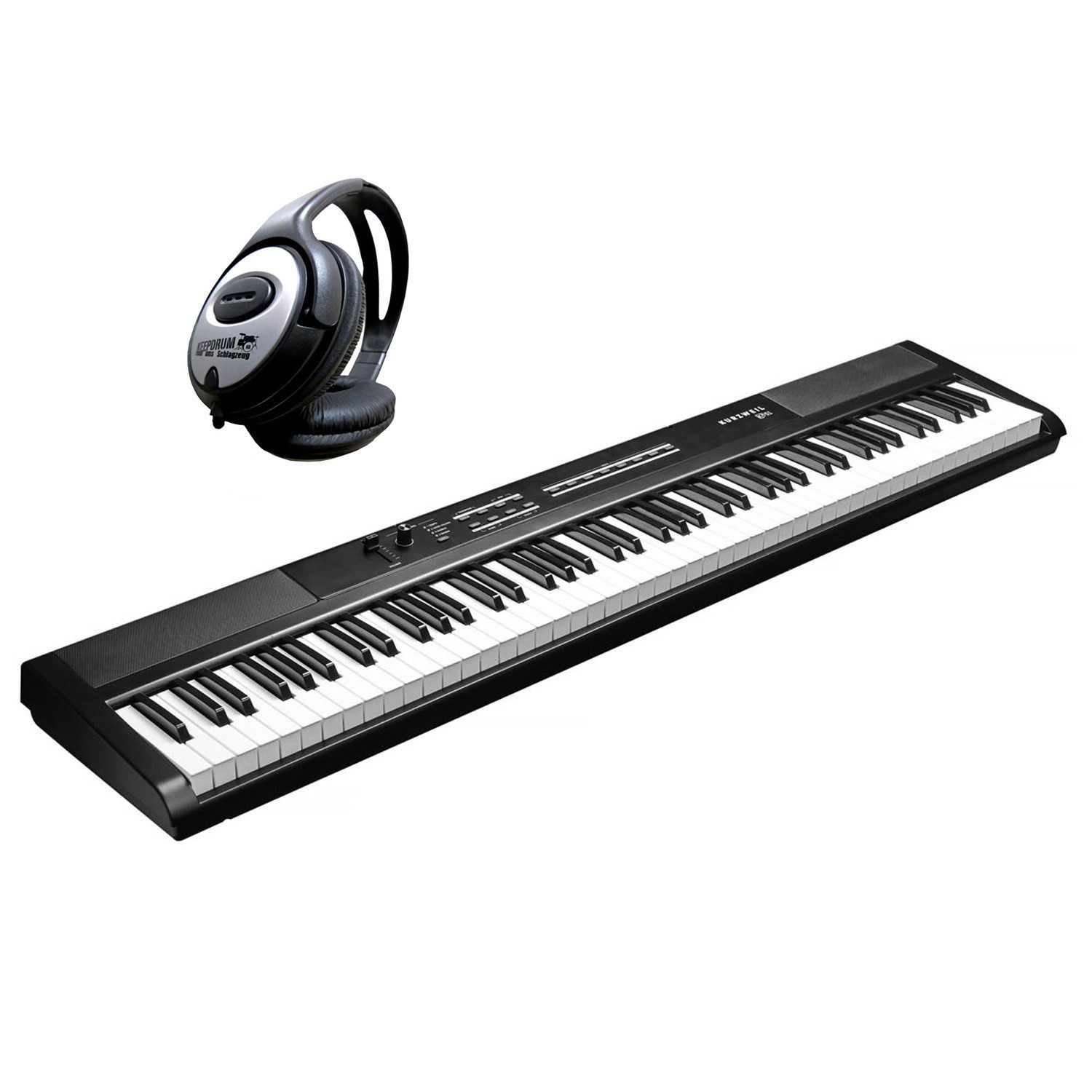 Stage-Piano Kurzweil Stage Piano KAS1-LB 88 Tasten mit Kopfhörer