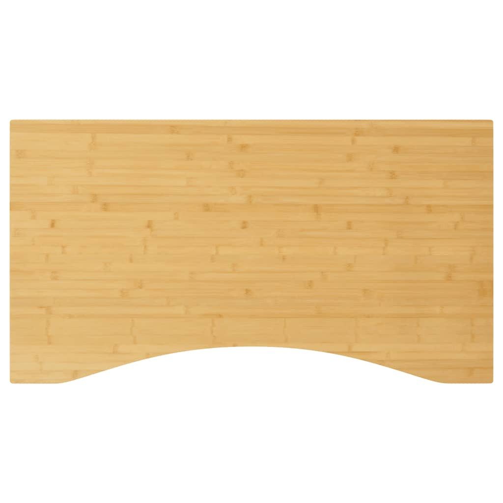 vidaXL Schreibtischplatte Schreibtischplatte 110x60x4 cm Bambus