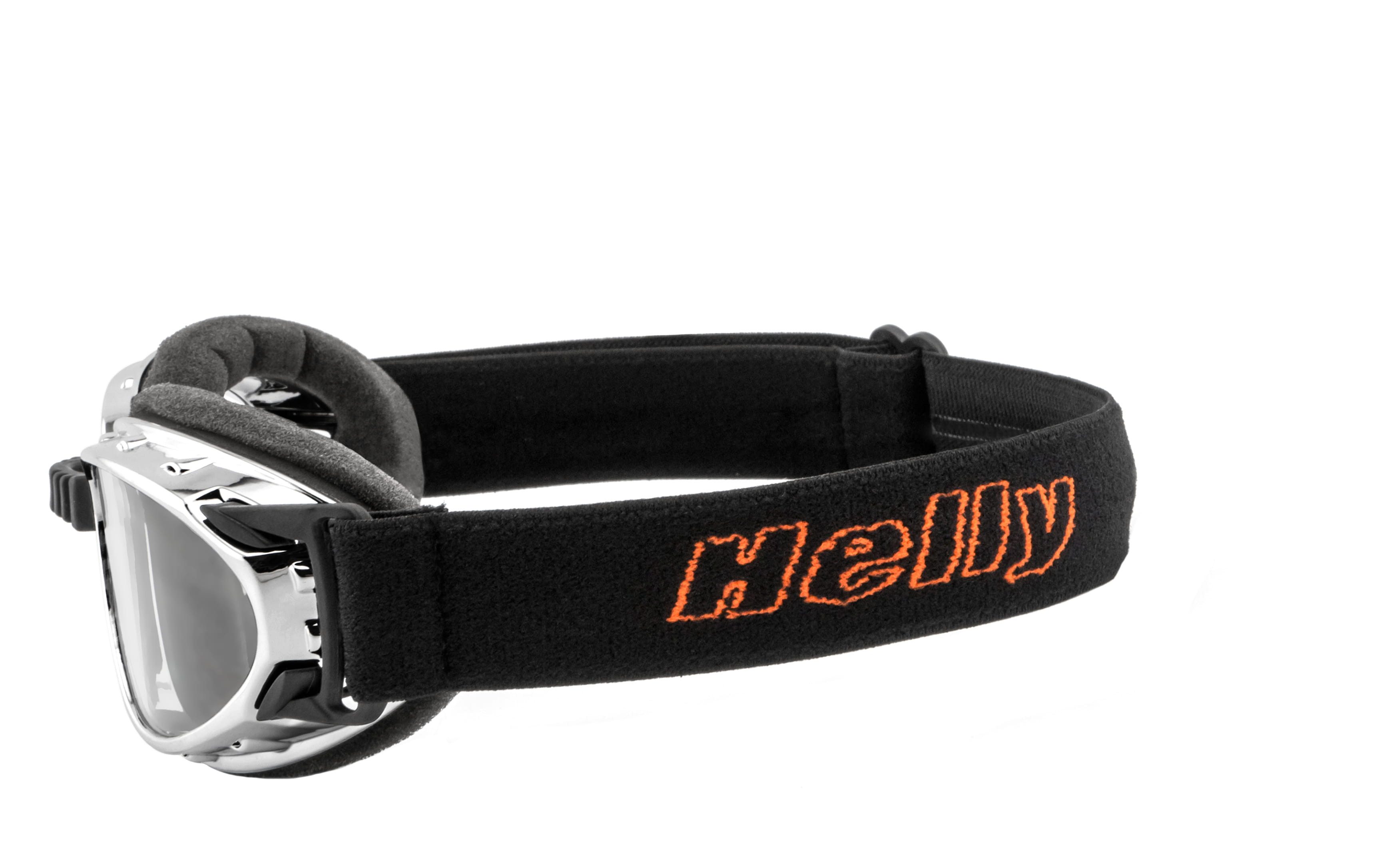 Helly - No.1 Bikereyes Motorradbrille 1331, gepolsterte Motorradbrille – Bild 2 von 5