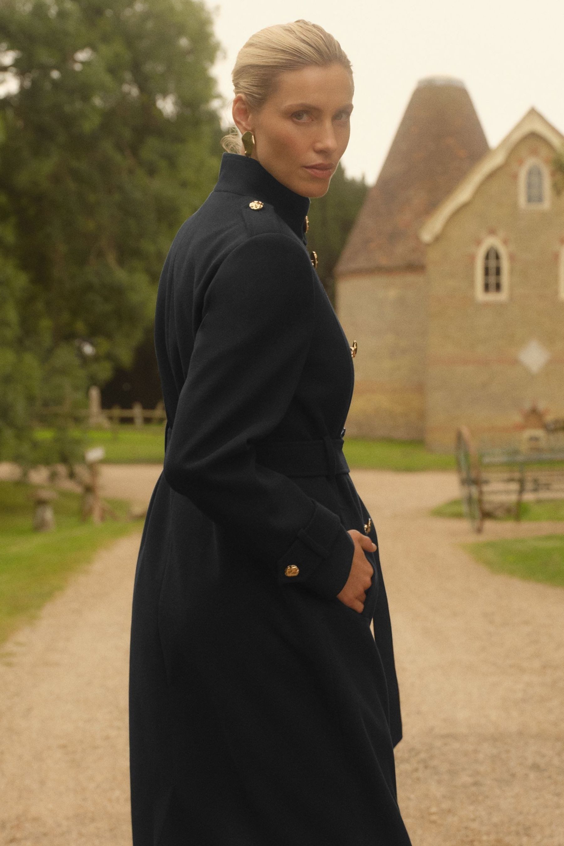 Love & Roses Langmantel Love & Roses Wickelmantel, Petite (1-tlg) günstig online kaufen