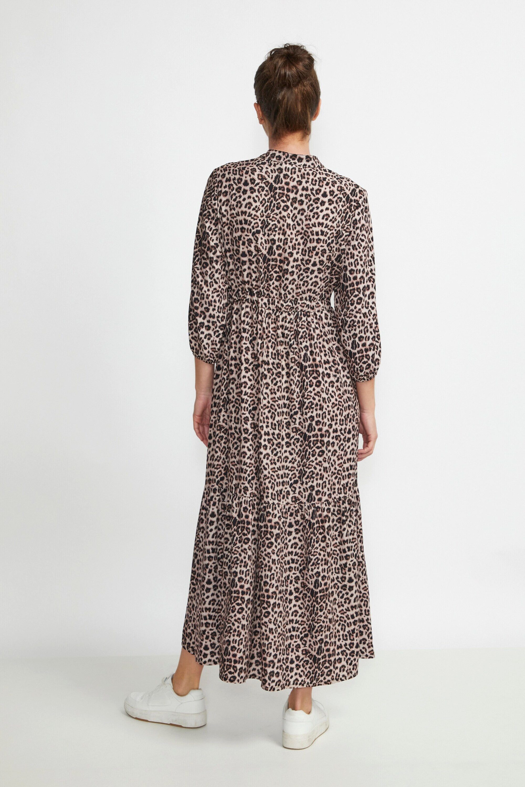 Cream Maxikleid Alora (1-tlg) Drapiert/gerafft