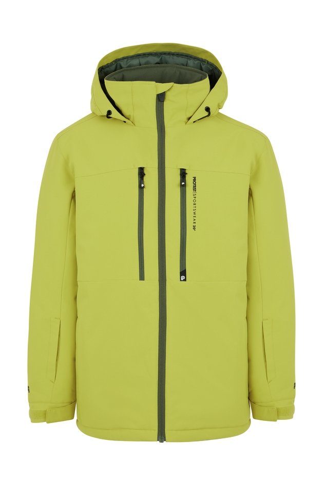 Funktionsjacke PRTFLYNTY JR snowjacket Splitpea green