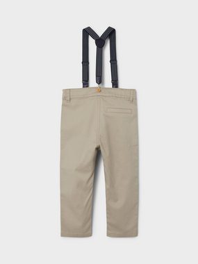 Name It Chinohose Chino Hose Gerade Twill 7117 in Beige