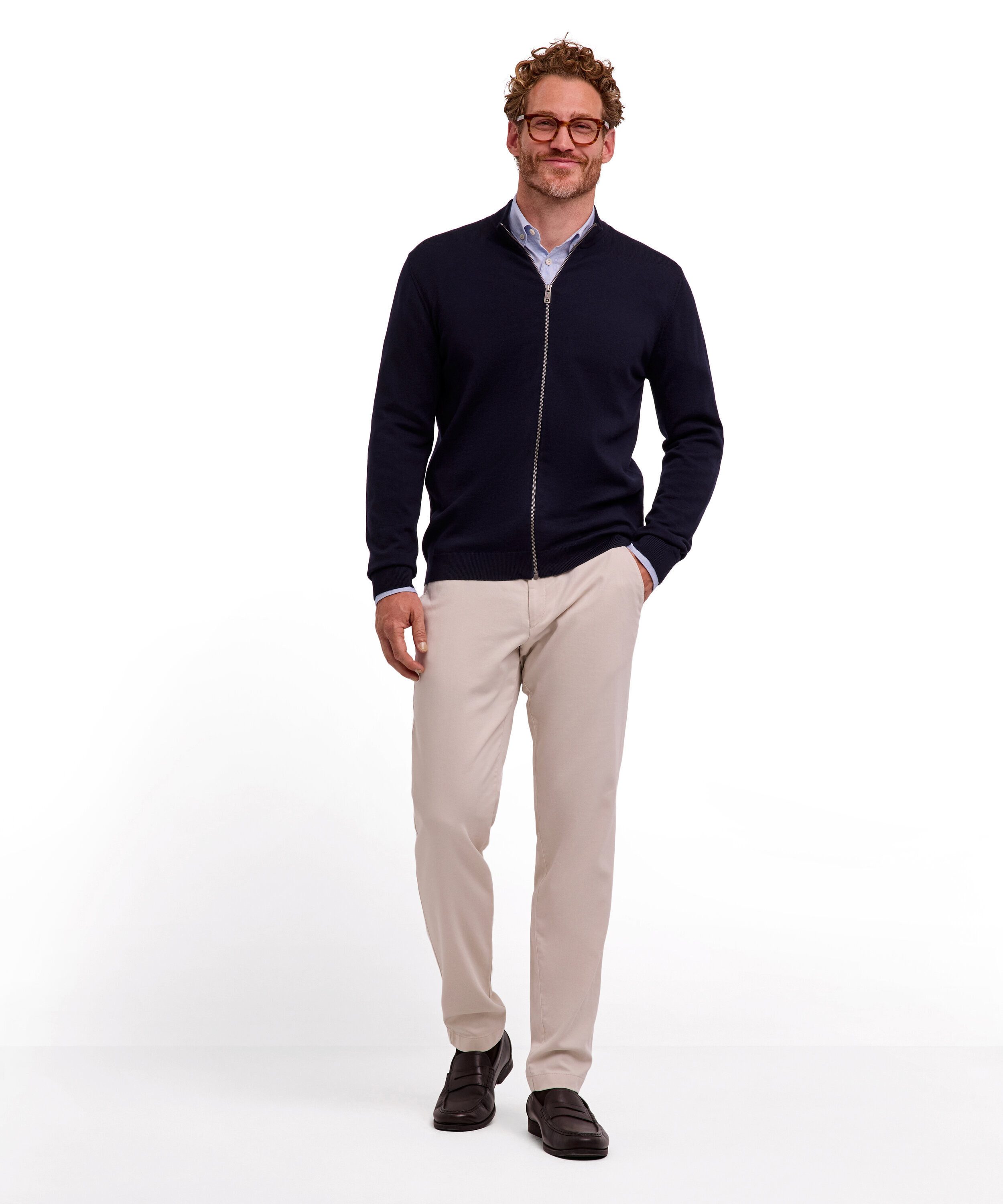 FALKE Strickjacke Zip-Jacke aus Merinowolle (1-tlg) aus Merinowolle