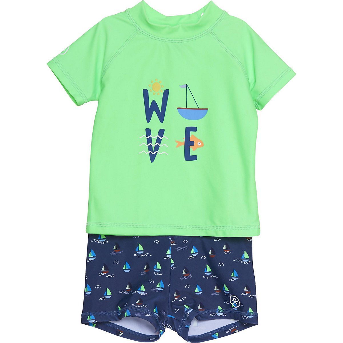 COLOR KIDS Bade-Shirt Baby Schwimmanzüge Baby T-shirt Set S/S U