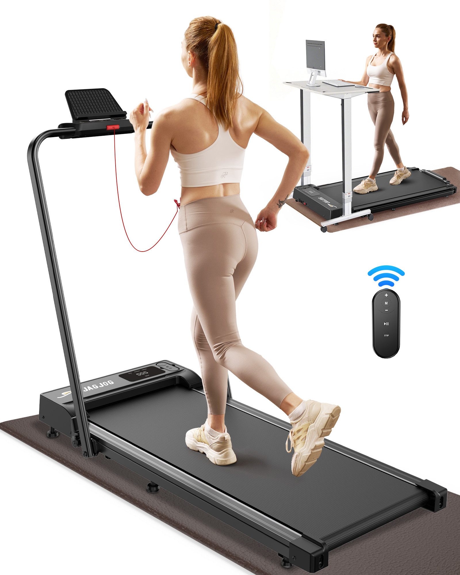 Laufband Klappbares Laufband bis 10 km/h walking jogging pad