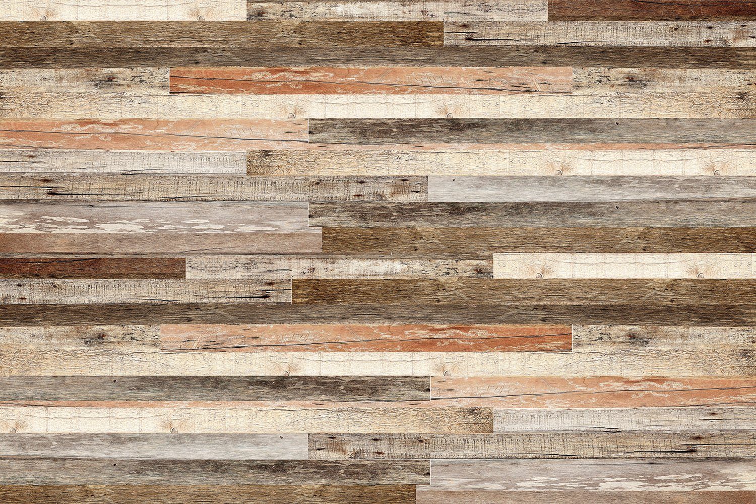 Papermoon Fototapete Wooden Wall, glatt