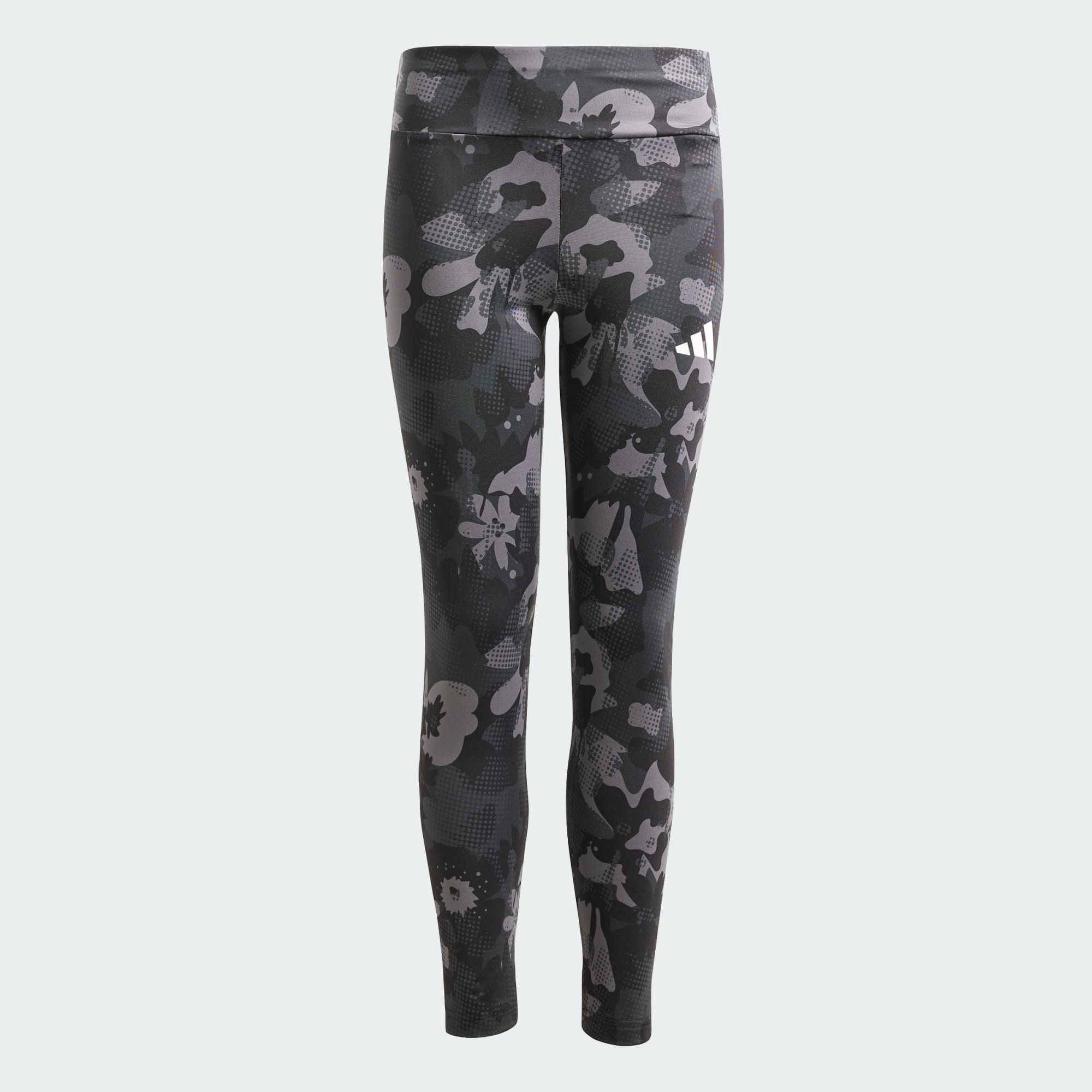 adidas Performance Leggings TRAIN ESSENTIALS FLOWER PRINT KIDS LEGGINGS (1-tlg)