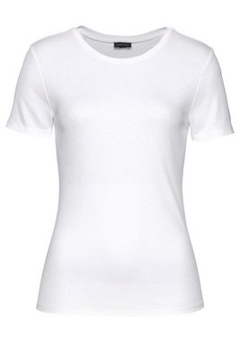 LASCANA T-Shirt (2er-Pack) aus weicher Rippware