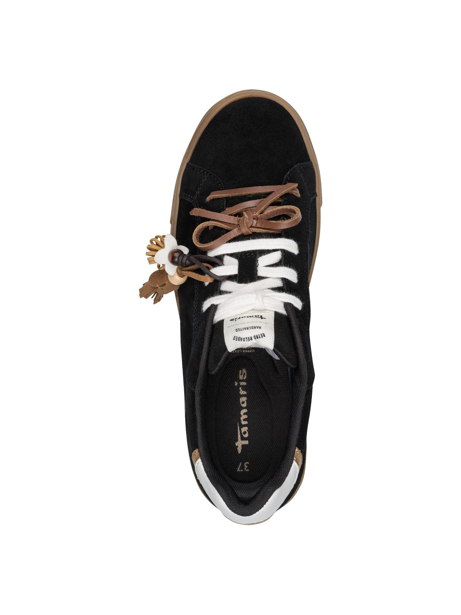 Tamaris Removable Sock, Double Lacing mit Absatz Sneaker Removable Sock