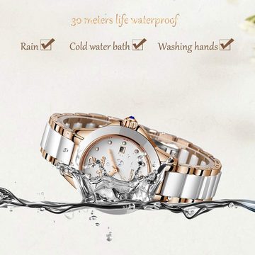 Lige Wasserdichtigkeit Watch, Zeitmessung und Robustheit mit Japanisches Quarzwerk Modisches Design