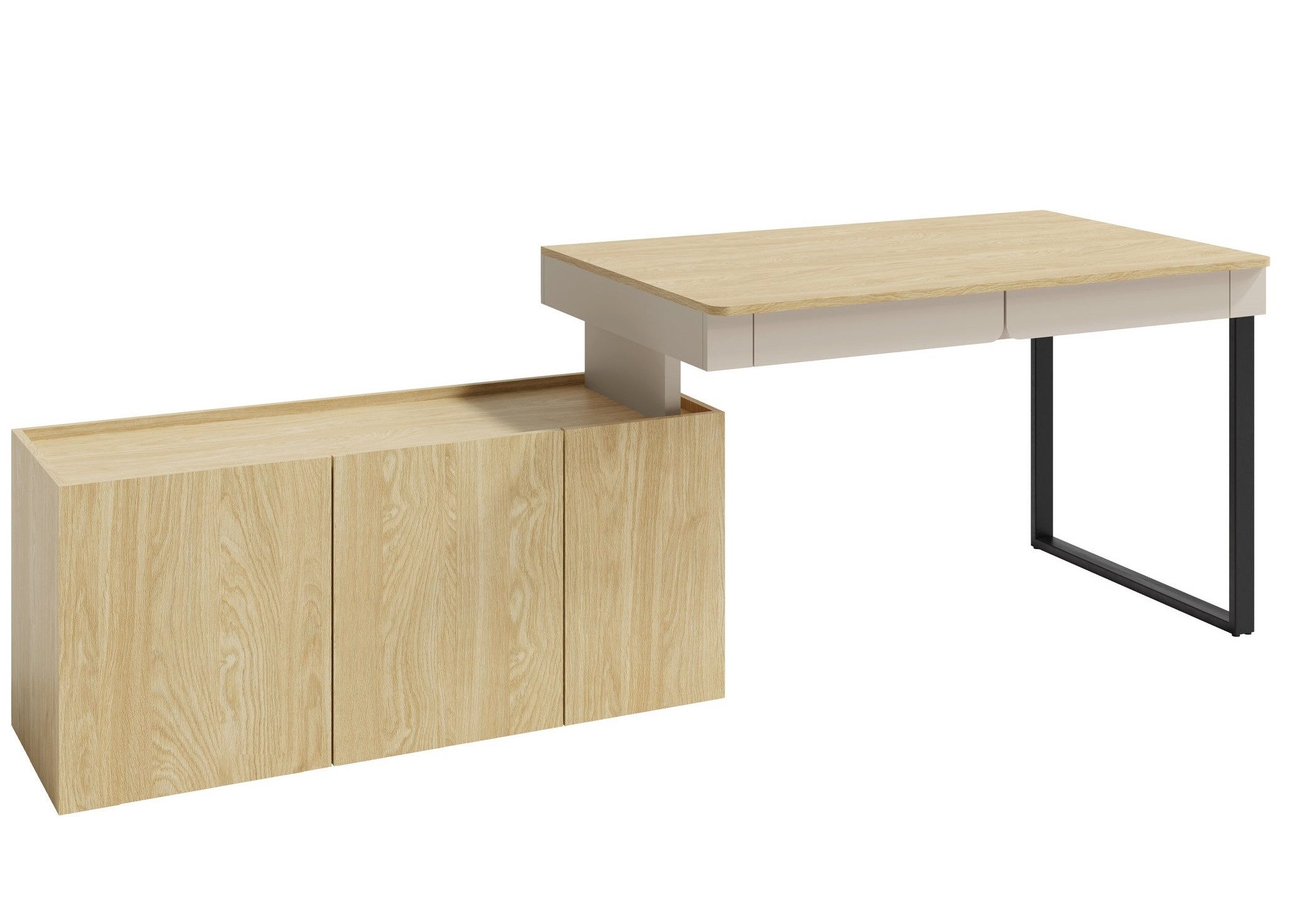 Marmex Möbel Schreibtisch LUCA LC10 Kommode – Bild 2 von 5
