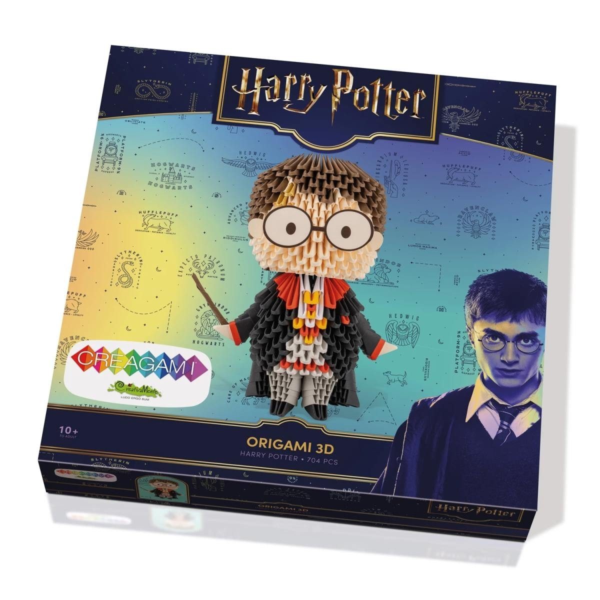 CREAGAMI Kreativset Origami Bastelset Harry Potter 3D Modell zum Falten ohne Kleber